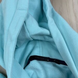 Greyson Mens Light Blue Kangaroo Pocket Classic Outdoor Pullover Hoodie Size XL